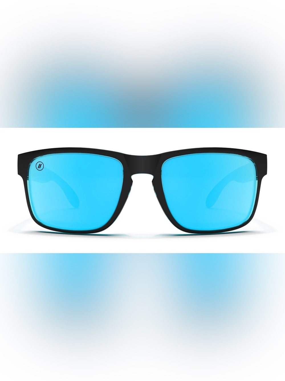 Blenders Canyon Black Frame Blue Lens Men's Sunglasses